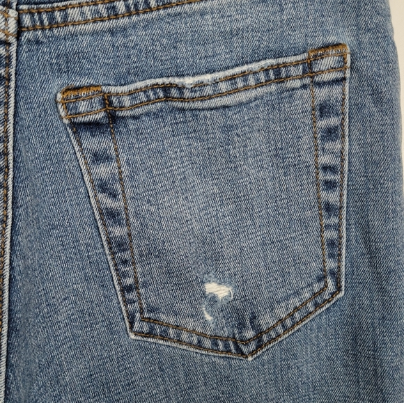 Abercrombie & Fitch 90's Slim Straight Ultra High Rise Curve Love Size 25/0 - Picture 9 of 10